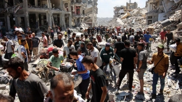 Gempuran Israel Sebabkan Lima Sekolah PBB di Gaza Hancur