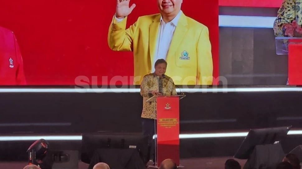 Resmi! SOKSI Deklarasi Dukung Airlangga Hartarto Jadi Ketum Golkar Periode 2024-2029