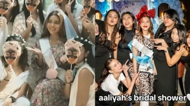 Penampilan Bridal Shower Aurel Hermansyah dan Aaliyah Massaid Dibandingkan Lagi: Ada yang Disebut Bak Ondel-ondel