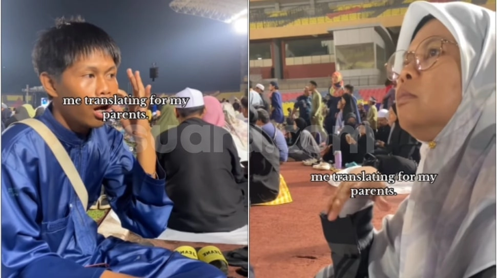 Viral Pemuda Jadi Penerjemah Ceramah Ustaz Abdul Somad Bagi Penyandang Tunarungu
