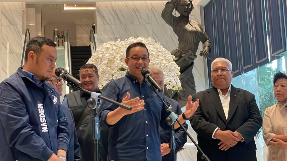 Fix! NasDem Resmi Usung Anies Baswedan Maju Pilkada Jakarta