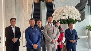 Ketemu Surya Paloh di NasDem Tower, Kaesang Bahas Pilkada Jateng Tipis-tipis