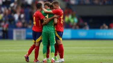 Hasil Olimpiade Paris: Diwarnai Drama Penalti, Timnas Spanyol Kalahkan Uzbekistan