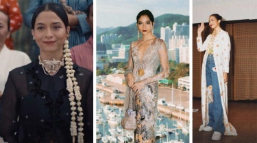 Punya Puluhan Koleksi Outfit Sehari-hari, Intip Gaya Putri Marino Pakai Kebaya