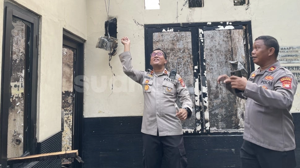 Kini Hangus Terbakar, Bangunan Pos Polisi Bintaro Disebut Sudah Tak Layak