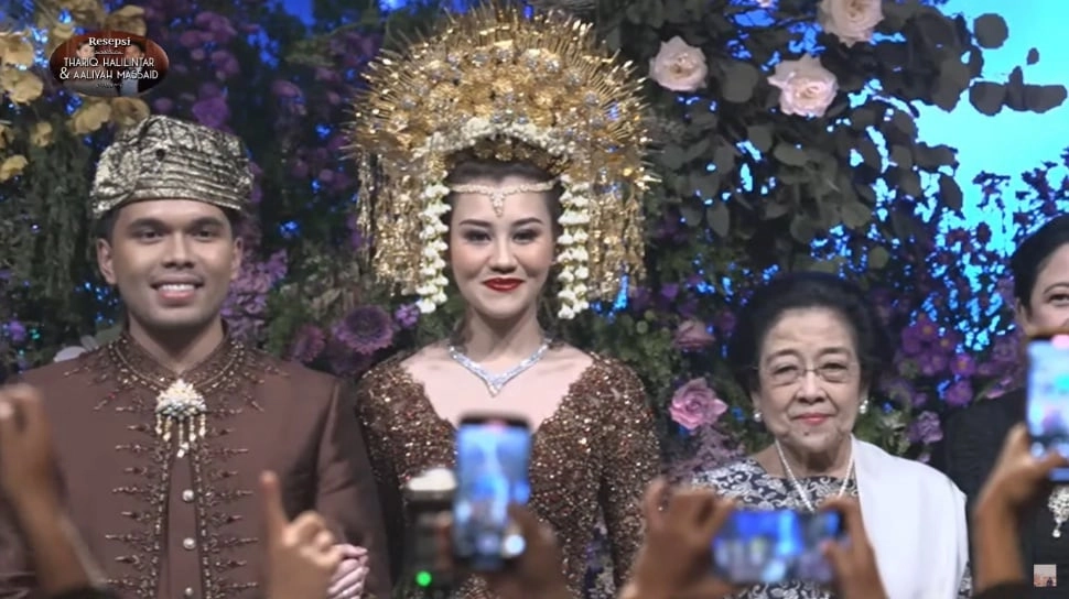 Kehadiran Megawati di Acara Resepsi Thariq Halilintar dan Aaliyah Massaid Curi Perhatian: Berkelas Semua Tamunya