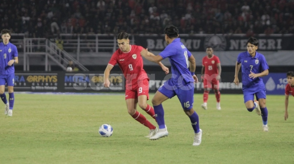 Hasil Babak Pertama: Gol Jens Raven Bawa Timnas Indonesia U-19 Unggul