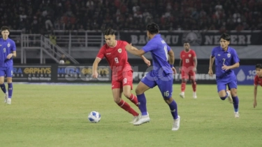 Hasil Babak Pertama: Gol Jens Raven Bawa Timnas Indonesia U-19 Unggul