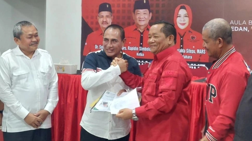 Pastikan Lawan Bobby di Pilgub Sumut, Edy Rahmayadi Ternyata Sudah Bertemu dengan Elite PDIP