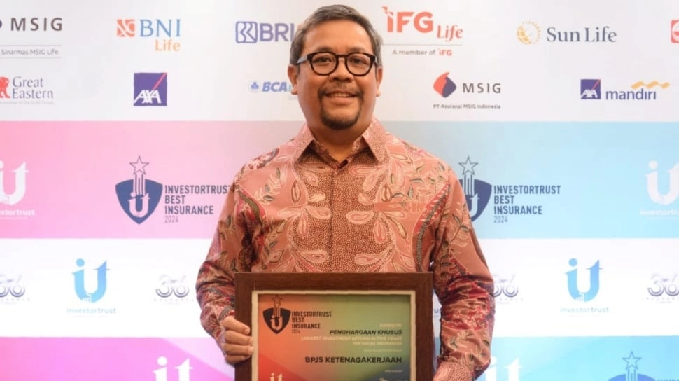 Sukses 5 Tahun Beri Imbal Hasil Optimal, BPJS Ketenagakerjaan Raih Penghargaan Khusus