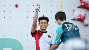 Sosok Veddriq Leonardo, Atlet Panjat Tebing Sabet Emas Pertama buat Indonesia di Olimpiade Paris 2024