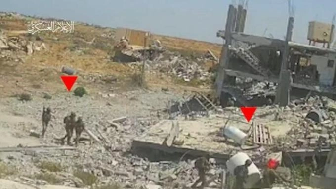 IED Sijjil Al-Qassam di Khan Yunis Buatan Lokal Berisi 750 Pecahan Rudal Israel yang Gagal Meledak