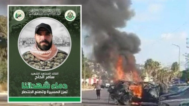 Pejabat Keamanan Hamas Tewas dalam Serangan Udara Israel di Kamp Pengungsi Ain al-Hilweh, Lebanon