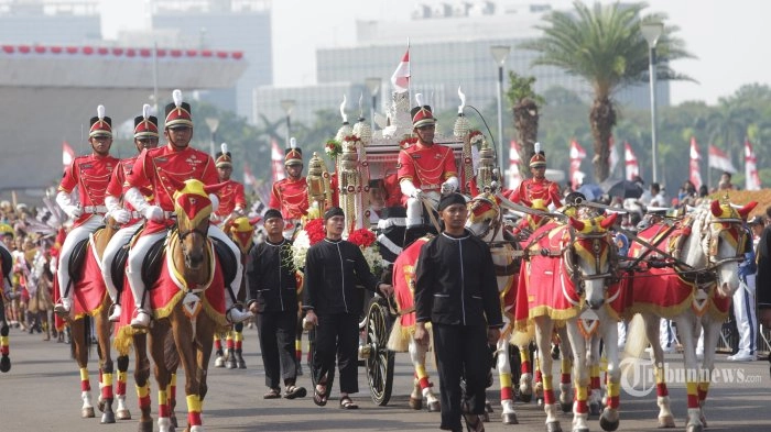 Rute Kirab Duplikat Bendera Merah Putih dan Teks Proklamasi dari Jakarta ke IKN Hari Ini