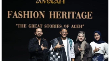 Sandiaga Uno Minta Amanah Bantu Siapkan Suvenir Khas Aceh untuk PON XXI