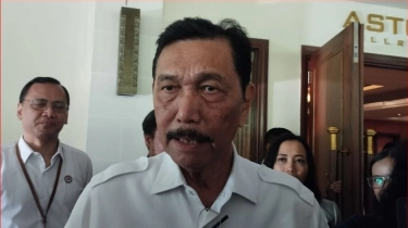 Luhut Mendadak Irit Bicara Ditanya Soal Reshuffle Kabinet: Nggak Tahu Saya