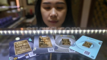 Harga Emas Antam Berbalik Anjlok, Tapi Masih Rp 1,4 Juta/Gram