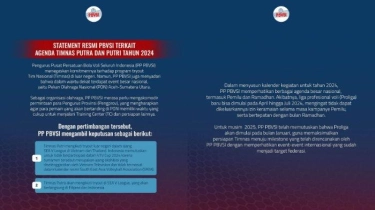 Klarifikasi PBVSI soal Timnas Voli Putri Indonesia Mundur dari VTV Cup 2024, Saran Pelatih Diacuhkan