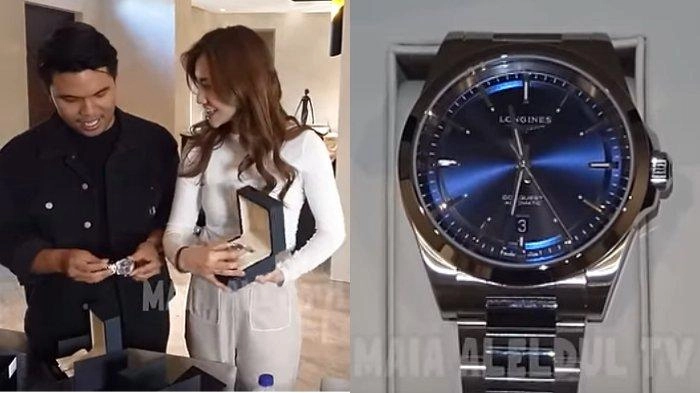 Aaliyah-Thariq Dapat Kado Jam Tangan Mewah dari Maia Estianty dan Irwan Mussry
