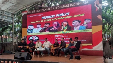 Diskusi 10 Tahun Kepemimpinan Jokowi, Mahasiswa Singgung Indeks Demokrasi dan Partai Politik