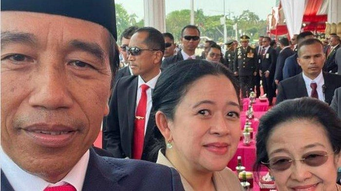 Jokowi, Megawati, dan Puan akan Bersua di Gedung DPR Siang Ini, Akankah Selfie Bareng Lagi?