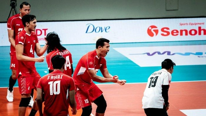 Klasemen Voli SEA V League 2024 Putra: Timnas Indonesia Huni Zona Degradasi, Filipina Ukir Sejarah