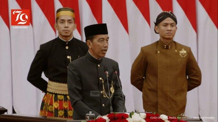Momen Menarik Pidato Kenegaraan Terakhir Jokowi: Minta Maaf 4 Kali, Titipkan Indonesia ke Prabowo