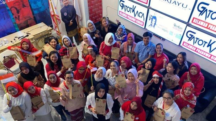 Sambut Hari Kemerdekaan, Komunitas Gatotkaca Gelar Beauty Makeup Class Secara Gratis
