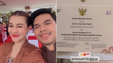 Aaliyah Massaid dan Thariq Halilintar Ikut Upacara Kemerdekaan di IKN