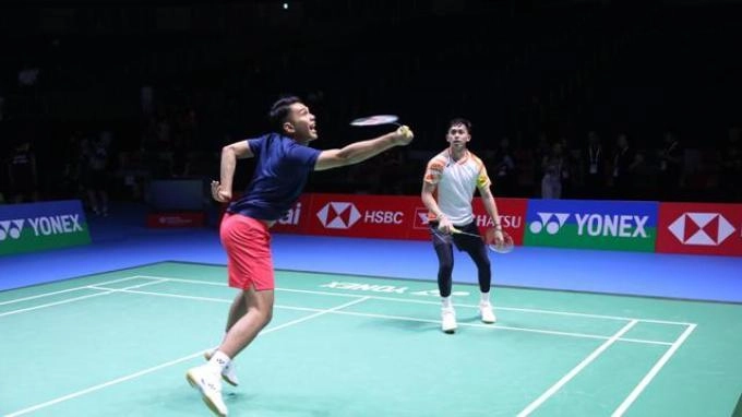 Adaptasi di Yokohama Arena Lancar, Fajar/Rian Siap Bertarung di Japan Open 2024