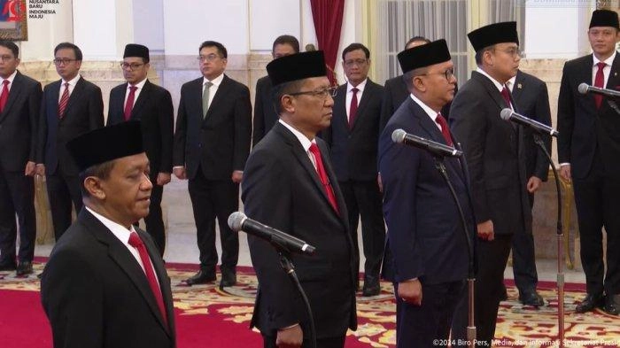 Daftar 7 Posisi Menteri, Wamen hingga Kepala Badan yang Resmi Dilantik Jokowi Hari Ini