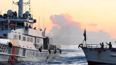 Ketegangan Meningkat di Laut China Selatan, Kapal Filipina dan China Kembali Bertabrakan