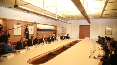 Bahas Kerja Sama Pertahanan, Prabowo Temui Perdana Menteri dan Menhan Australia di Canberra