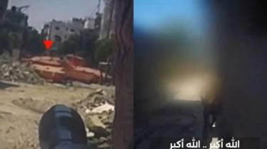 Rekaman Pejuang Hamas Menangis hingga Sujud Syukur setelah Berhasil Targetkan 2 Tank Merkava Israel
