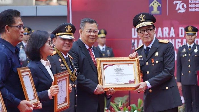 Tingkatkan Layanan kepada ASN, TASPEN Kembali Raih Penghargaan Mitra Kerja Terbaik dari Kemenkumham