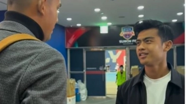 Jawaban Melas Pratama Arhan saat Ditanya Kenapa Istrinya Tak Ikut ke Korea Selatan
