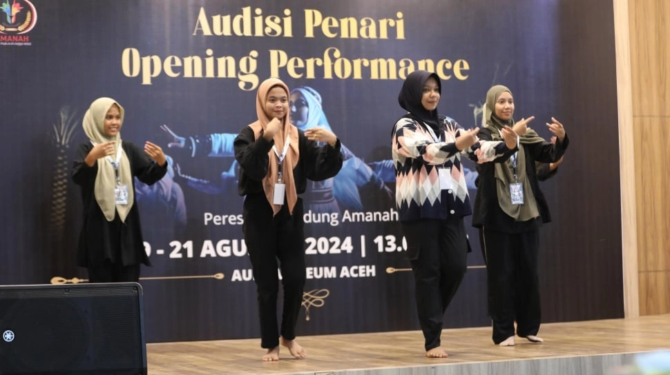 Para Penari Aceh Ingin Unjuk Potensi ke Presiden Jokowi