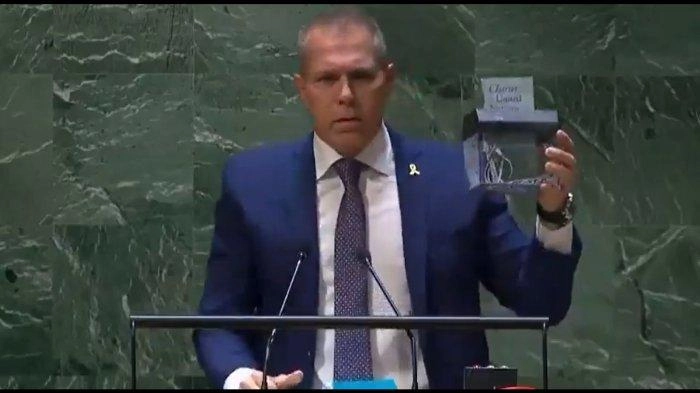 Gilad Erdan, Utusan Israel di PBB Ucap Gedung PBB Harus Dihapus dari Muka Bumi, Sering Ganggu Sidang