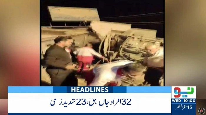 Kecelakaan Bus di Iran, 28 Peziarah dari Pakistan Menuju Irak Tewas, 23 Orang Luka-luka