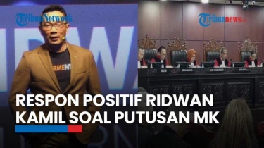 VIDEO Respons Ridwan Kamil Soal MK Ubah Ambang Batas Pencalonan Pilkada: Yang Untung Warga Jakarta