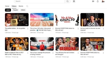 Bikin Channel Youtube, Ronaldo Pecahkan Rekor, Sehari Tembus 16 Juta Subscriber, YouTube Messi Lewat