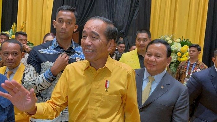 Jokowi Puji Airlangga di Penutupan Munas Golkar yang Sahkan Bahlil Jadi Ketum