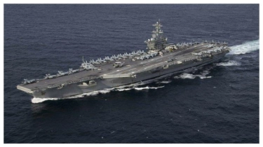 Kapal Induk Kedua Angkatan Laut AS Tiba di Timur Tengah, Kapal Selam USS Georgia Segera Menyusul