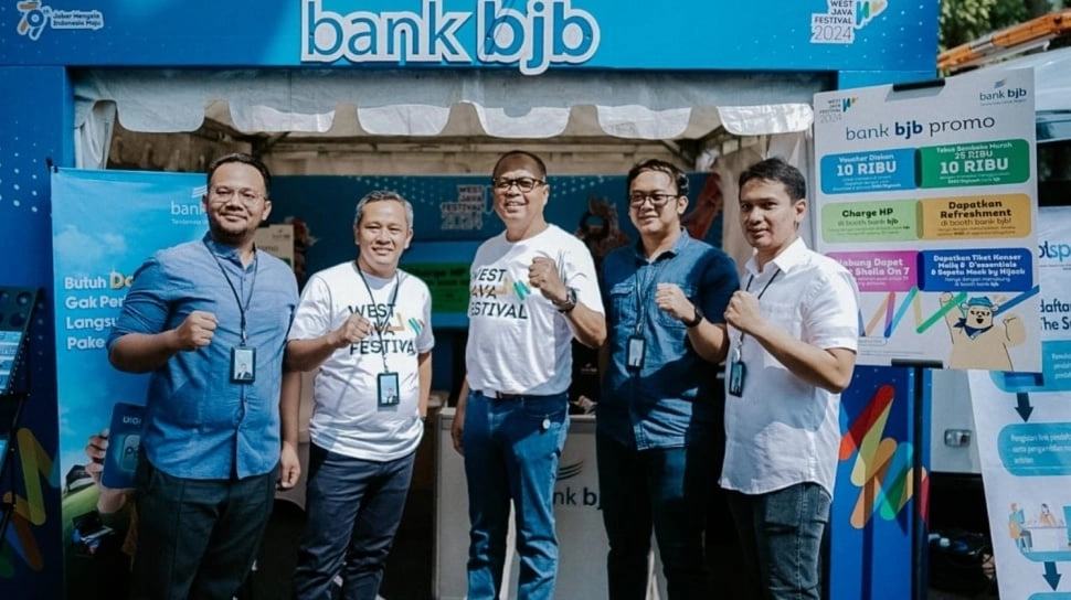 Akselerasi UMKM dan Ekonomi Kreatif, bank bjb Dukung Gelaran West Java Festival 2024