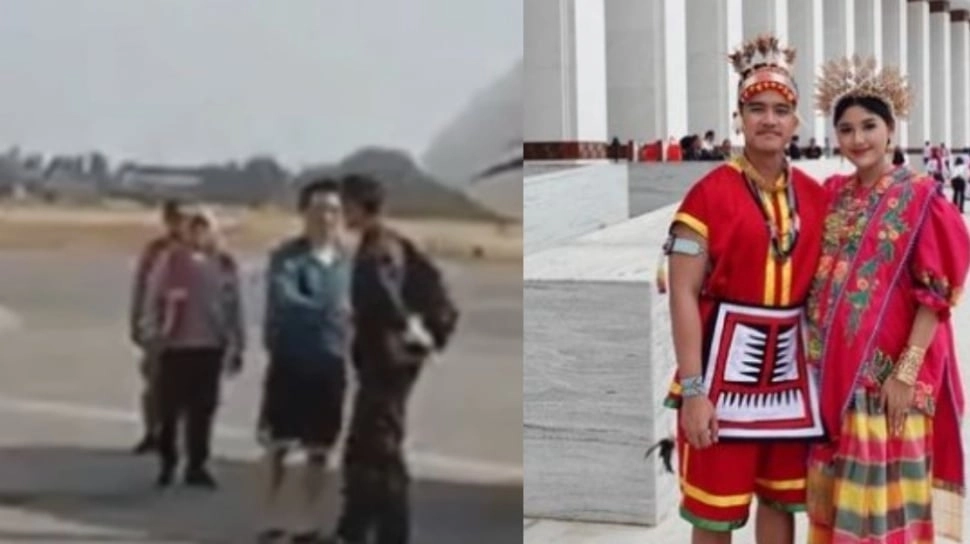 Teka-teki Pria Bercelana Pendek yang Jemput Kaesang dan Erina, Pengamat: Bukan Paspampres tapi..