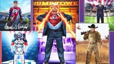 Donald Trump Rilis 4 NFT Tema Superhero, Strategi Baru Gaet Suara di Pilpres AS 2024