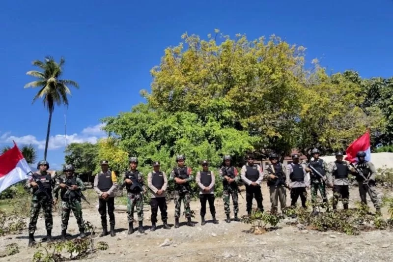 Satgas Pamtas Tingkatkan Patroli Perbatasan Jelang Kunjungan Paus Fransiskus ke Timor Leste, Cegah Penyelundupan  