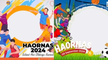 30 Link Twibbon Hari Olahraga Nasional atau Haornas 2024, Diperingati Setiap 9 September