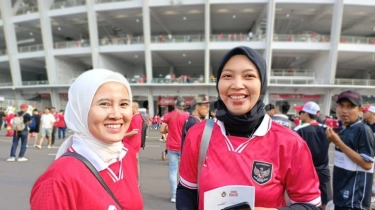 Cerita Dua Suporter Cewek Jauh-jauh dari Sukabumi demi Dukung Timnas Indonesia