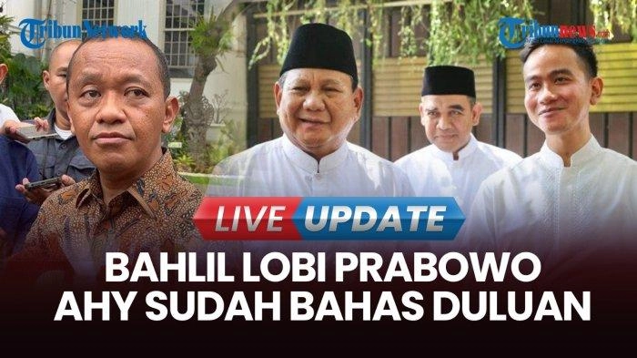 VIDEO Kala Bahlil Ditugaskan Lobi-lobi dan AHY Blak-blakan Sudah Bahas Posisi Menteri dengan Prabowo